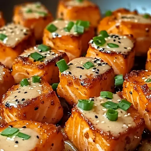 Bang Bang Lachs Bissen