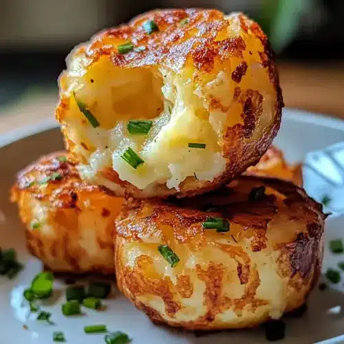 Kartoffelpüree Puff Bissen