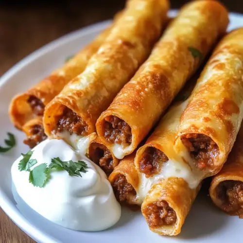 Rindfleisch Taquitos