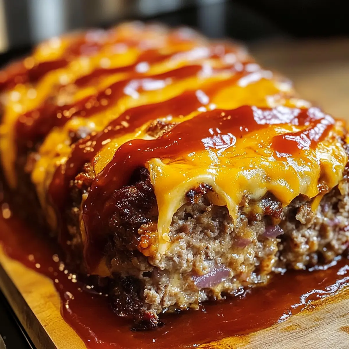 Käseburger Hackbraten