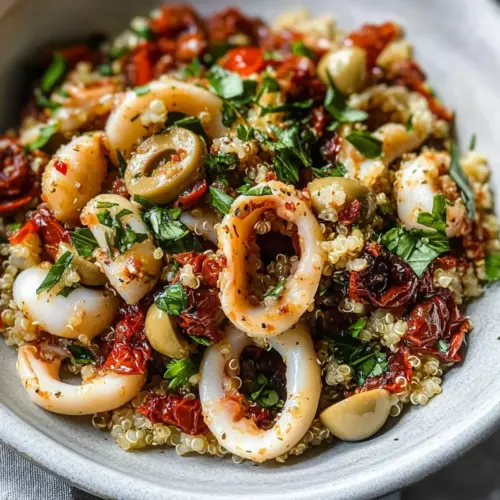 Gebratenen Tintenfisch