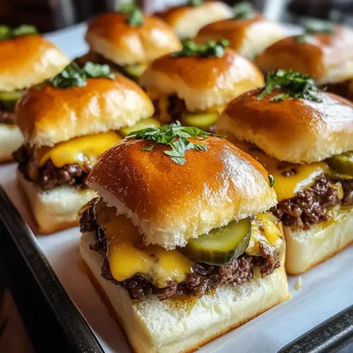 Blechpfannenburger-Slider