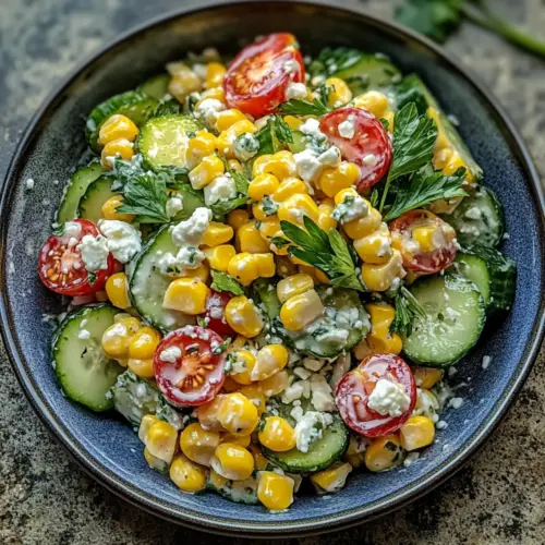 Straßenmais Cremiger Gurke