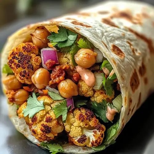 Blumenkohlwrap