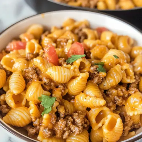 Käsige Taco Pasta