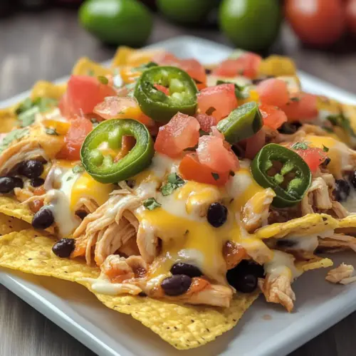 Hühnchen Nachos