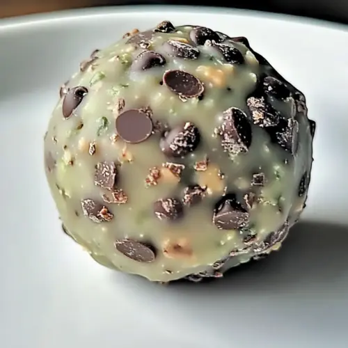 Minzschokoladenstückchen