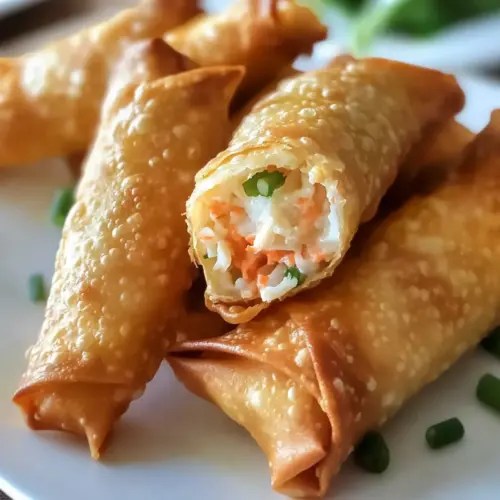 Krabben Rangoon Frühlingsrollen