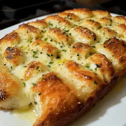 Knoblauch Mozzarella Brot