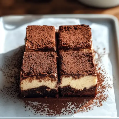 Glutenfreie Tiramisu-Brownies
