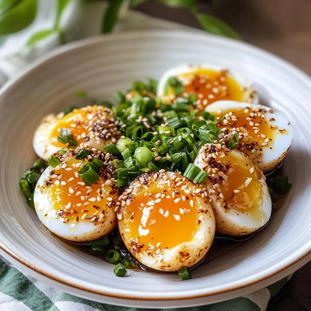 koreanische marinierte Eier