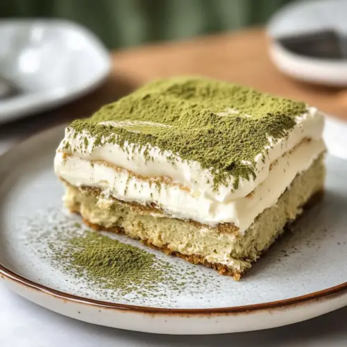 Matcha Tiramisu