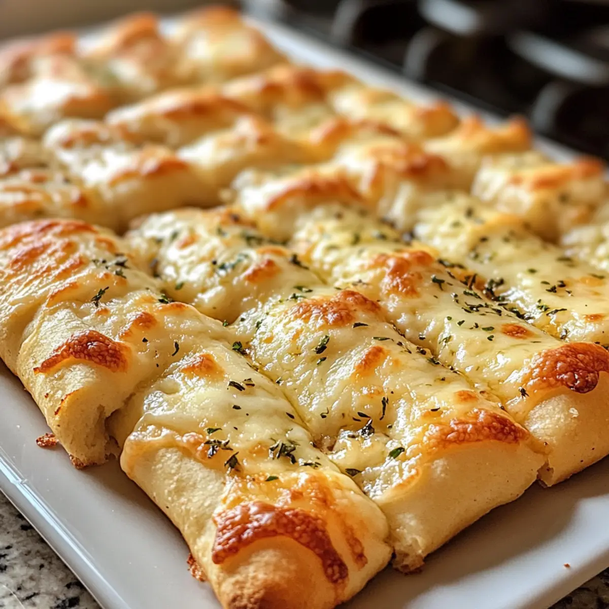 Sauerteig-Käse-Stäbchen