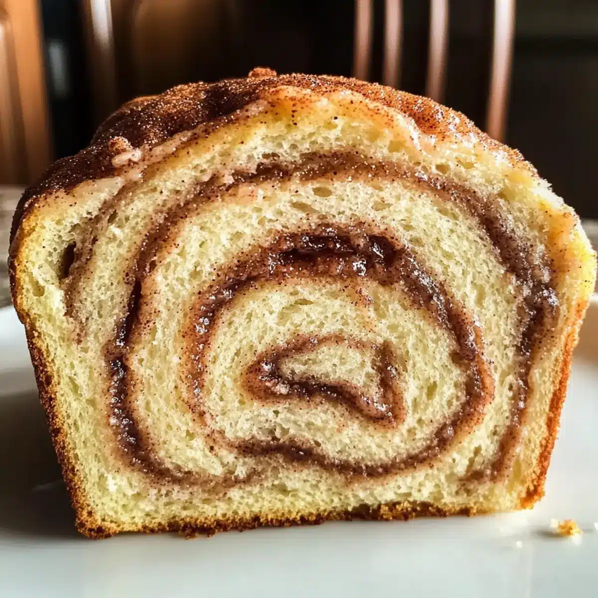 Sauerteig-Reste Zimt Brot