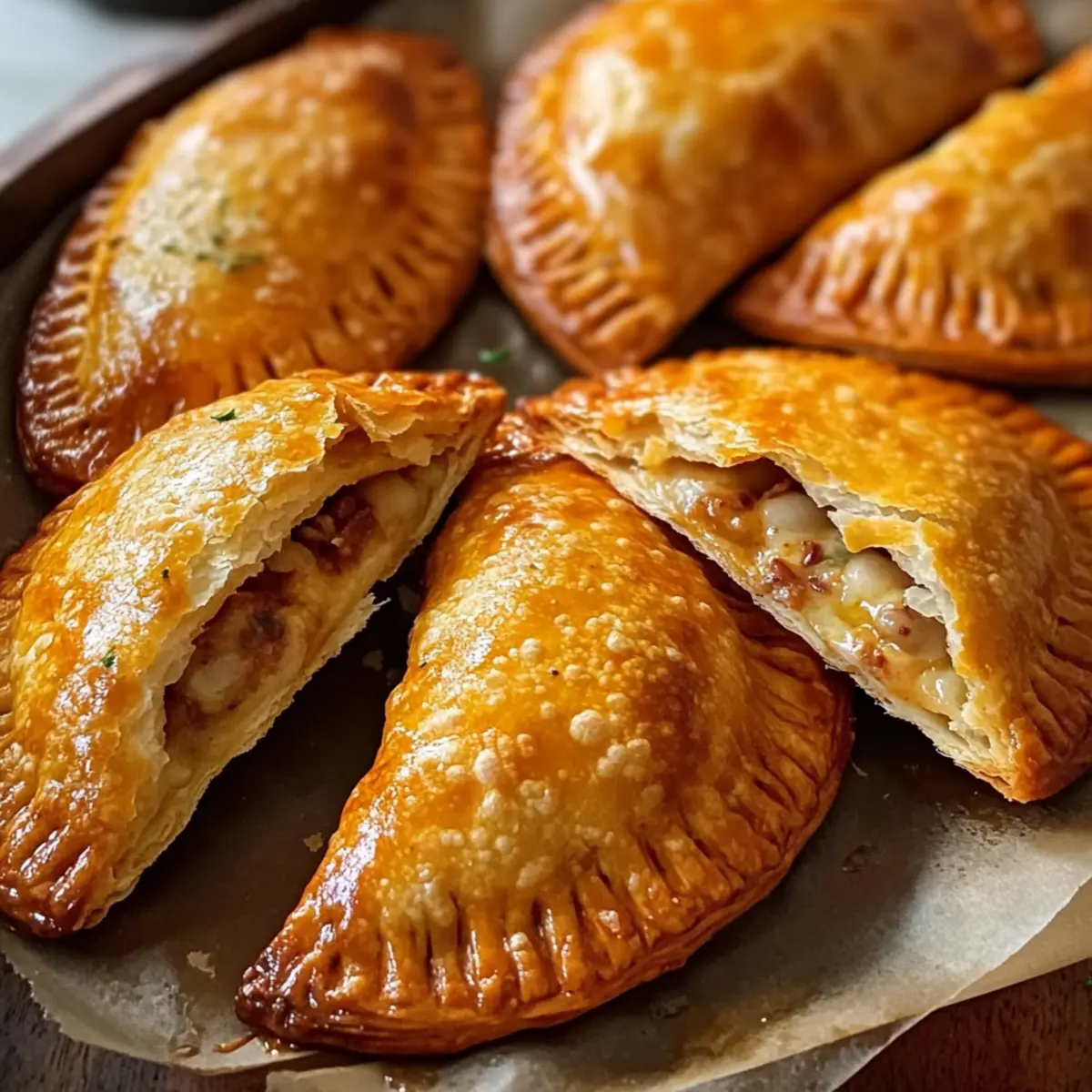 Sauerteigrest-Empanadas