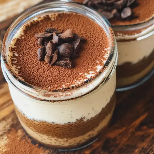 Tiramisu Chia Pudding