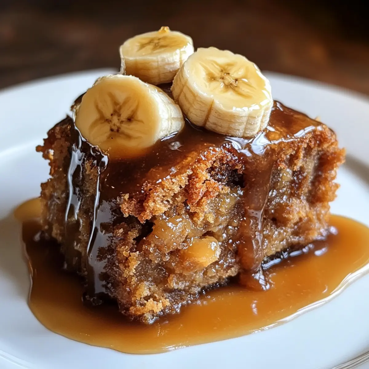 Bananenbrotpudding