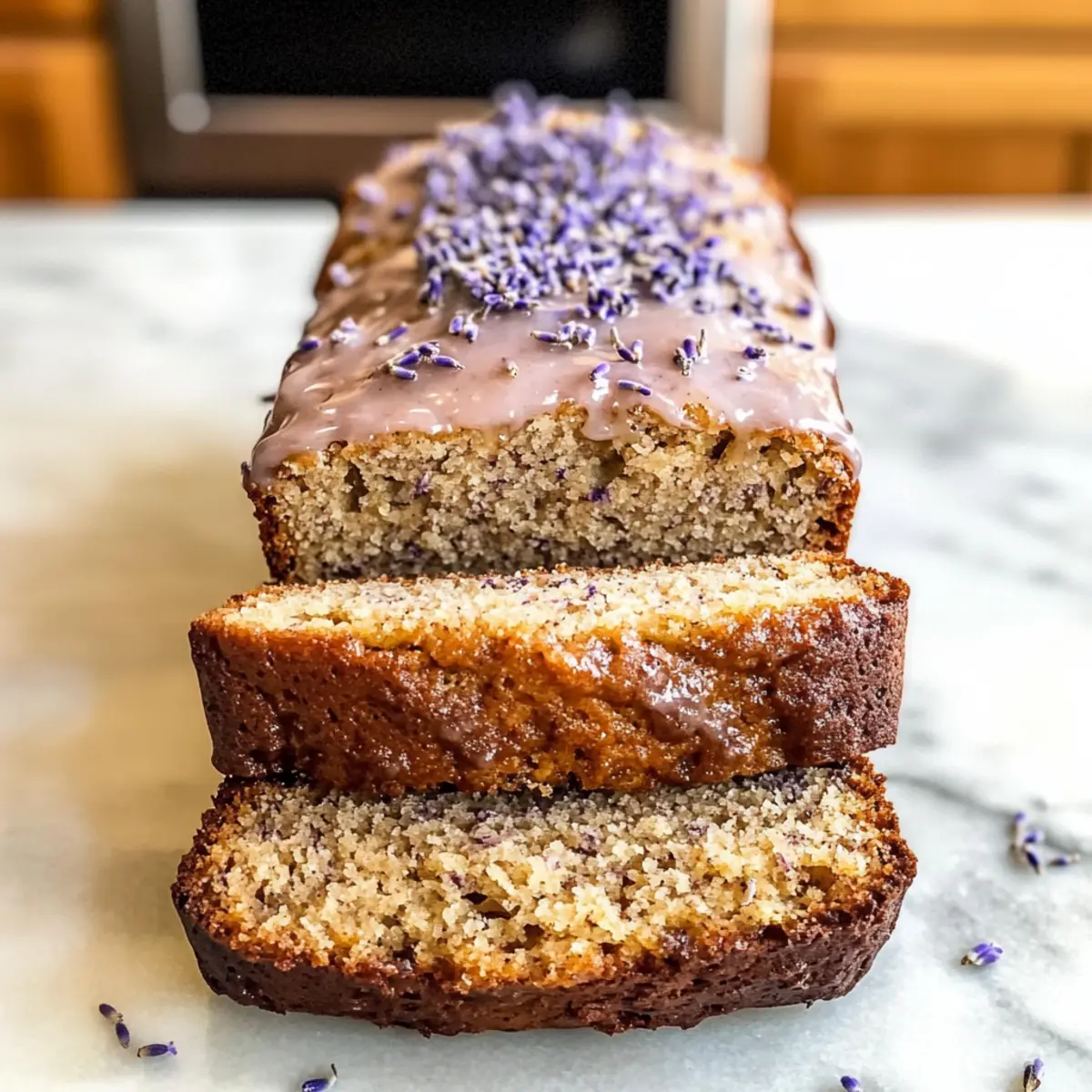 Lavendel Bananenbrot