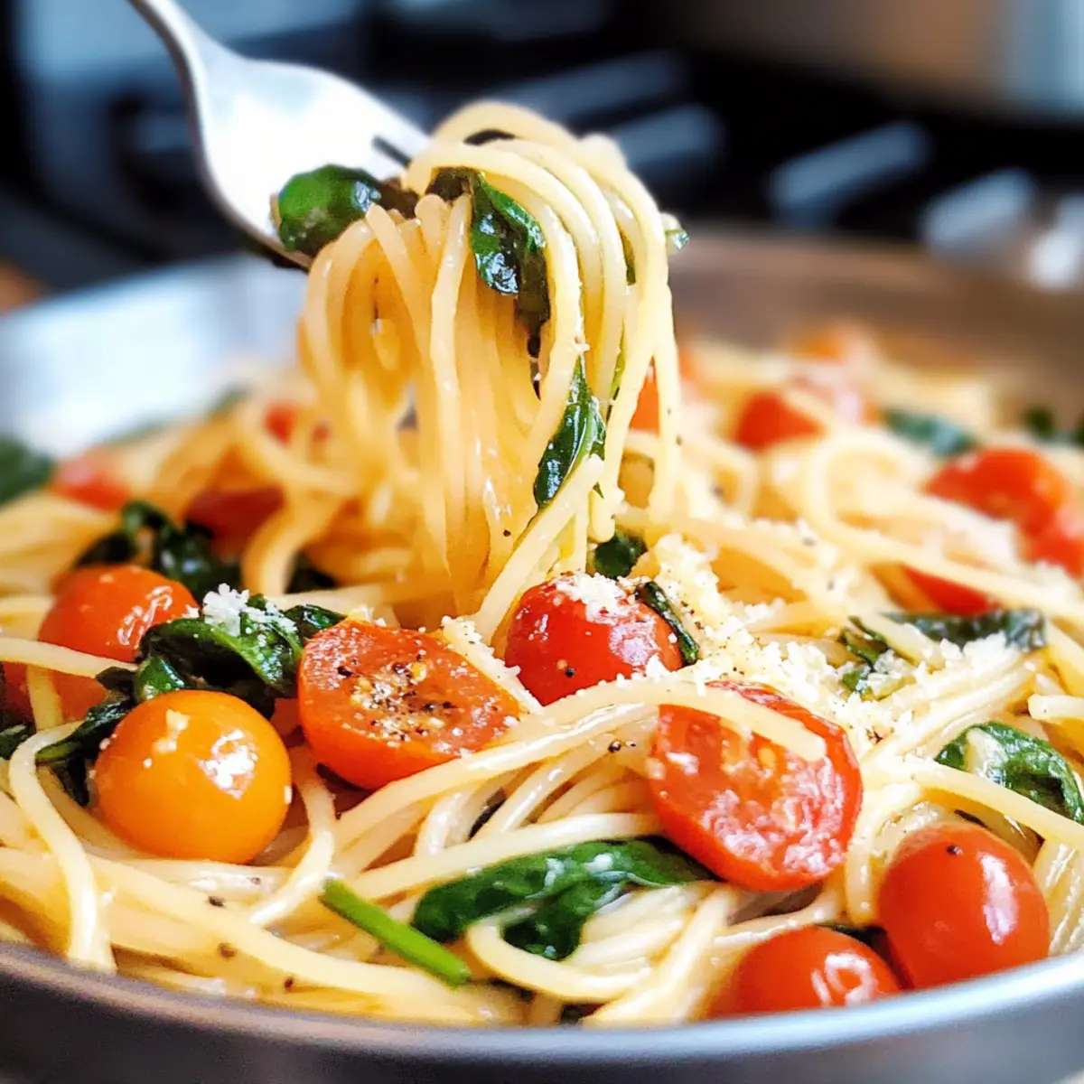 Geröstete Knoblauch-Pasta
