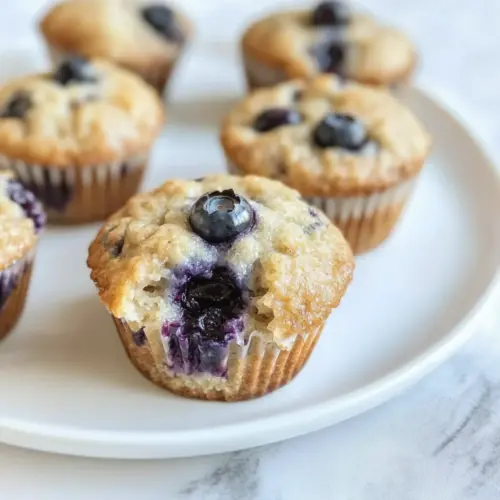 Blaubeer-Banane-Joghurt-Muffins