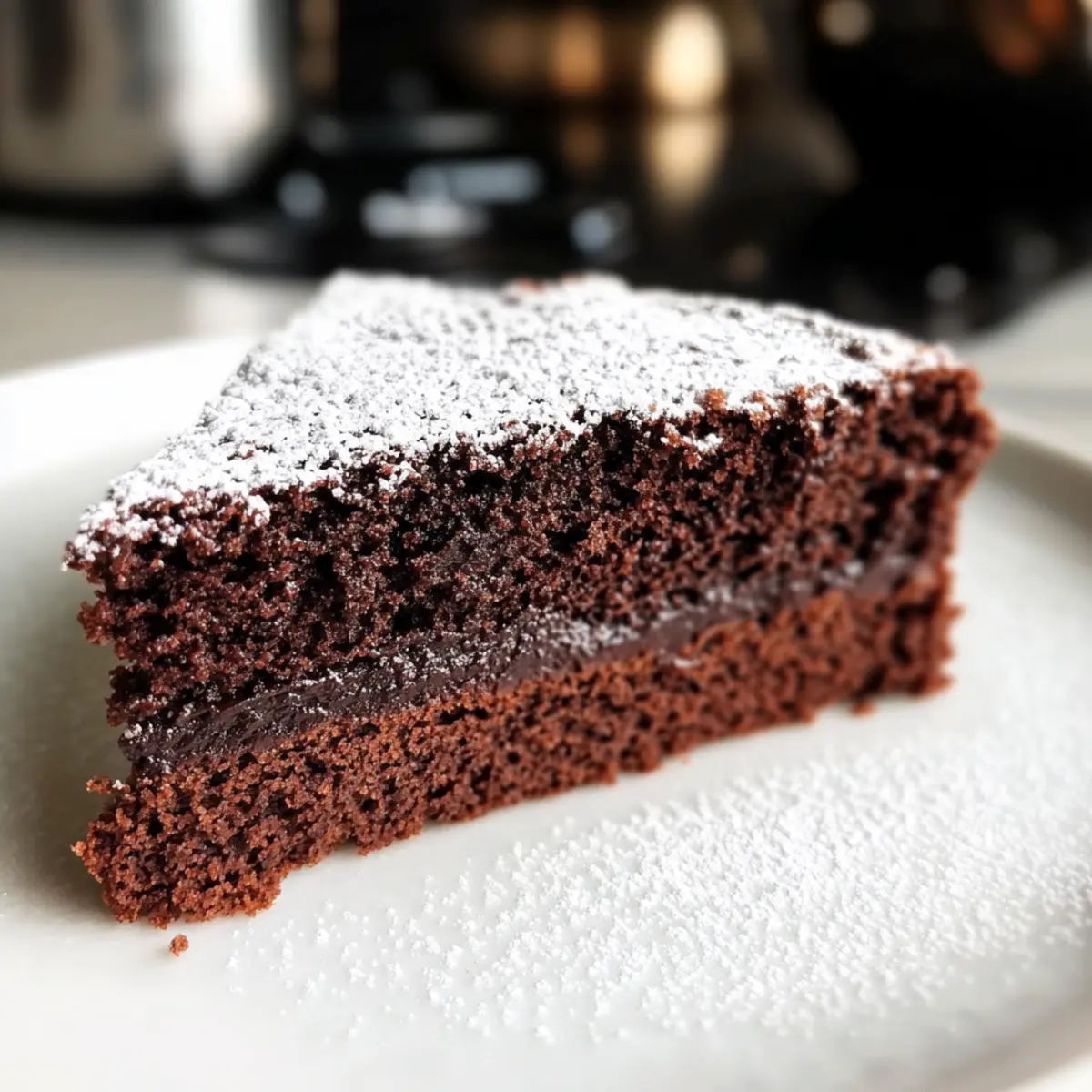 Schokoladen-Olivenöl-Kuchen