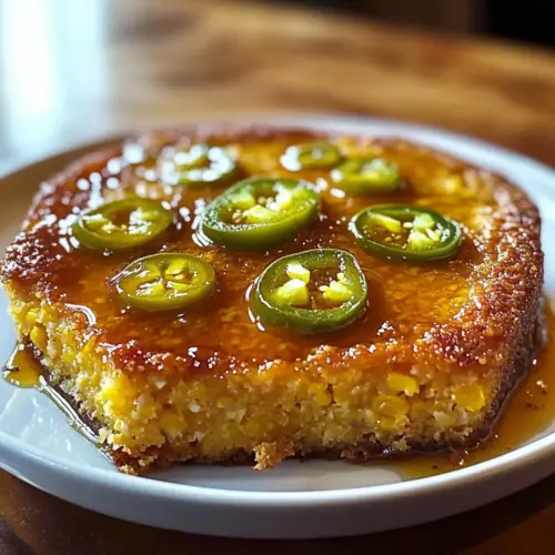 Honig Jalapeño Maisbrot