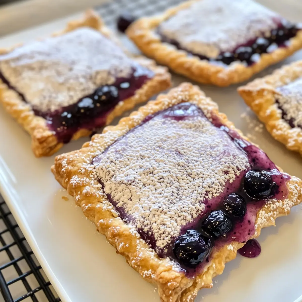 Sauerteig-Reste Pop-Tarts