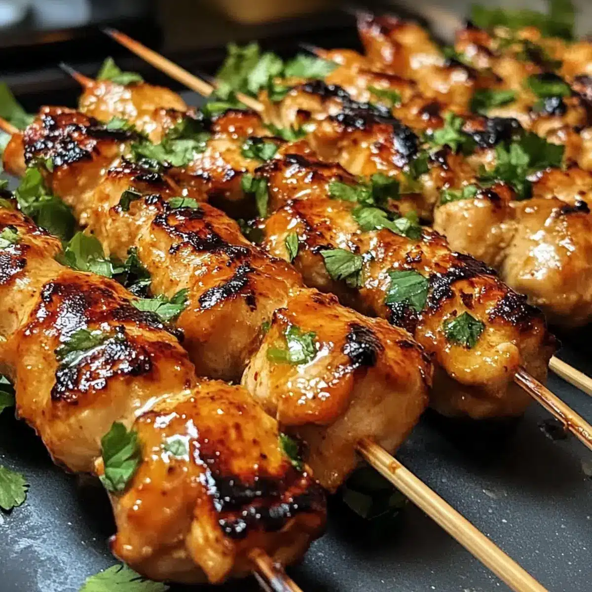 Bang Bang Hähnchen Spieße