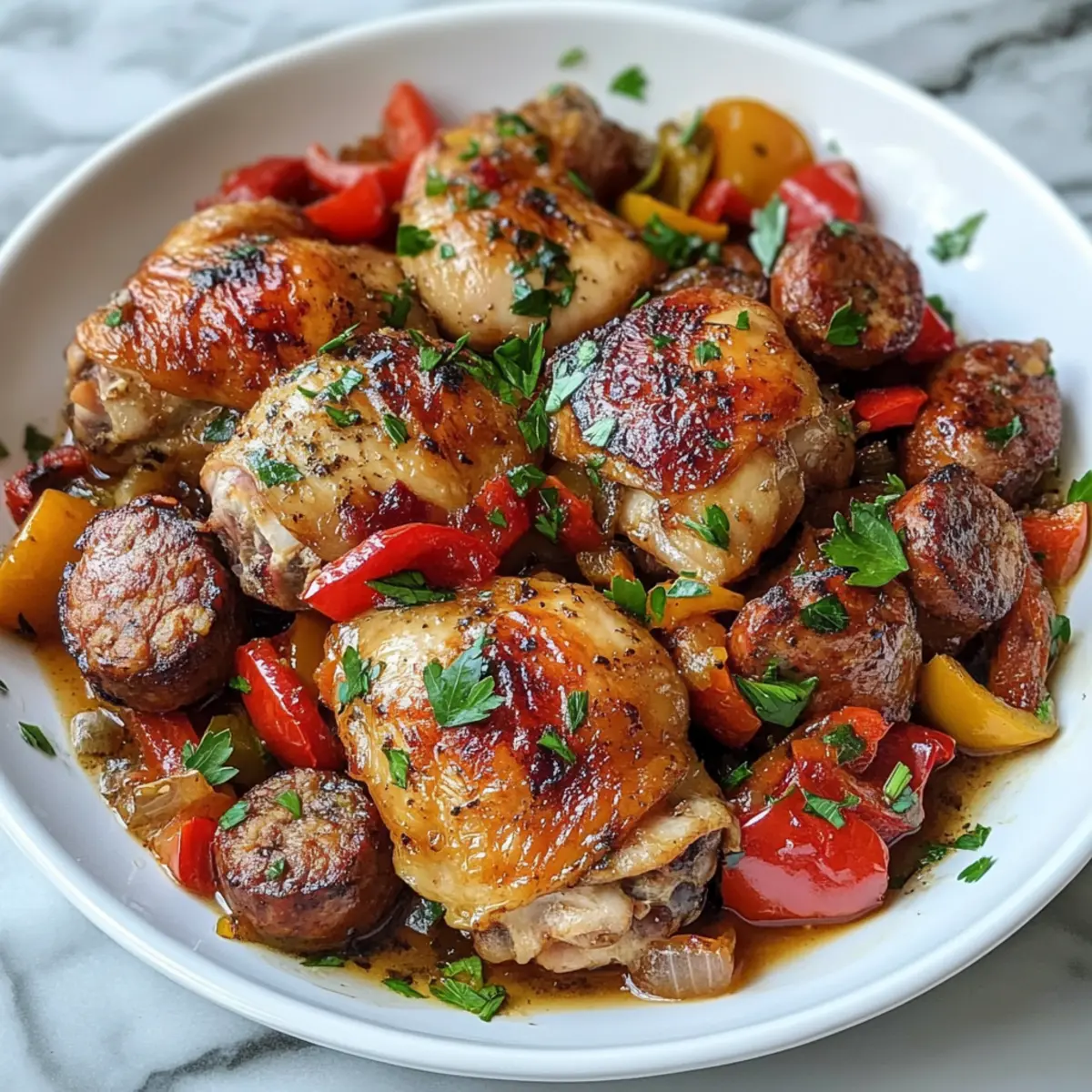 Hühnchen Scarpariello