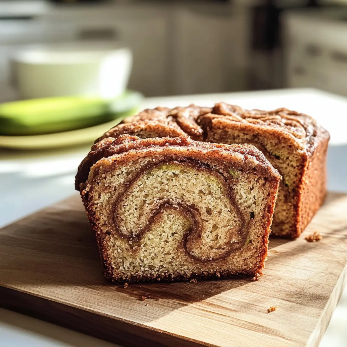 Zimt-Schnecken-Zucchini-Brot