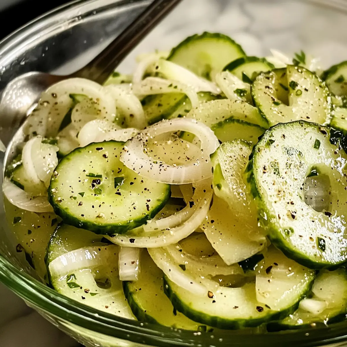 Gurken-Essig-Salat