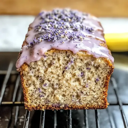 Lavendel-Bananenbrot