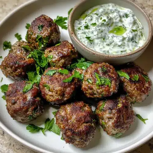 Libanesische Kofta-Fleischbällchen