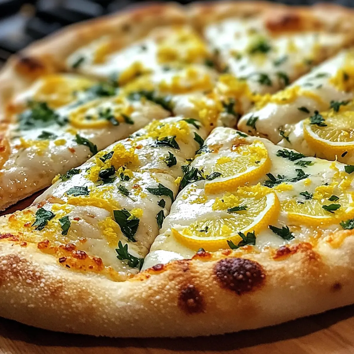 Zitronenpizza