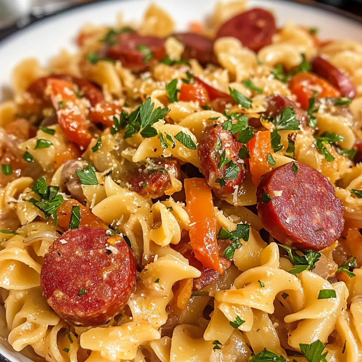 Ein-Topf Kielbasa Pasta