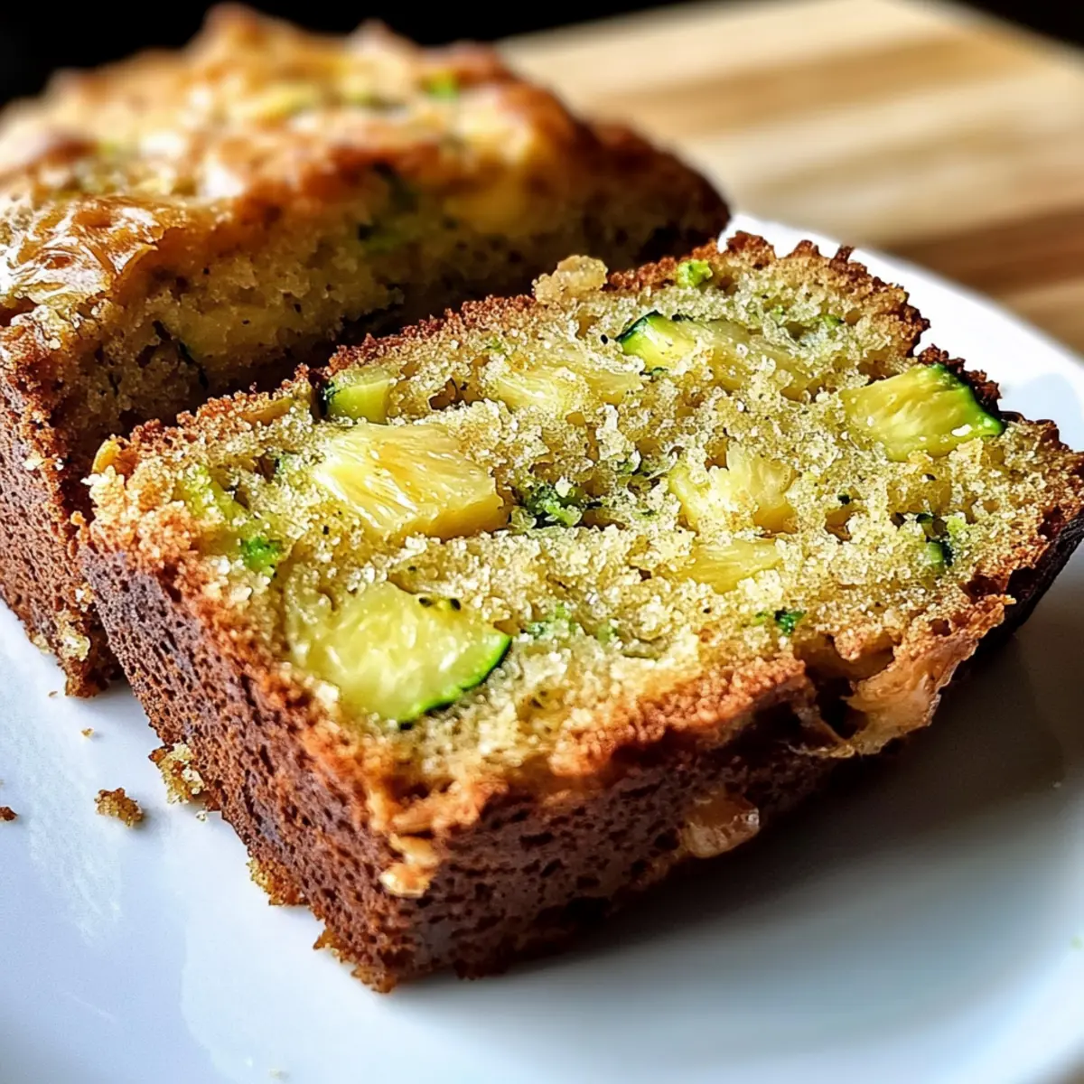 Ananas Zucchini Brot