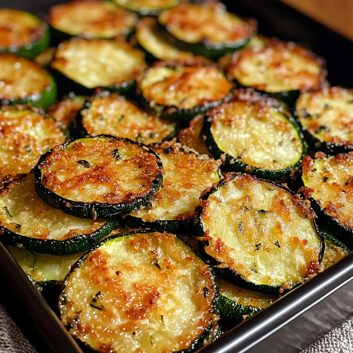 Geröstete Zucchini