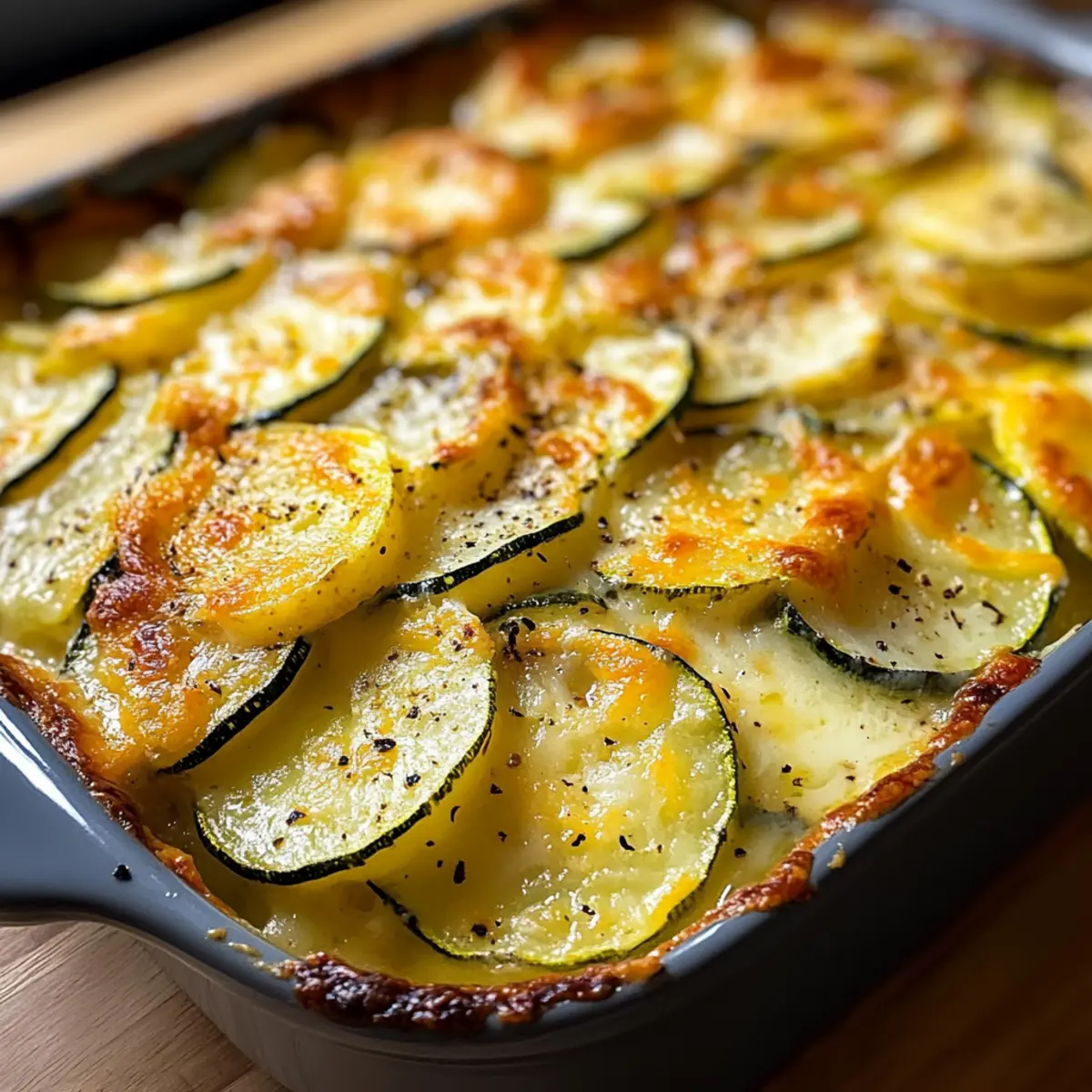 Verlockender Kartoffel-Zucchini-Auflauf