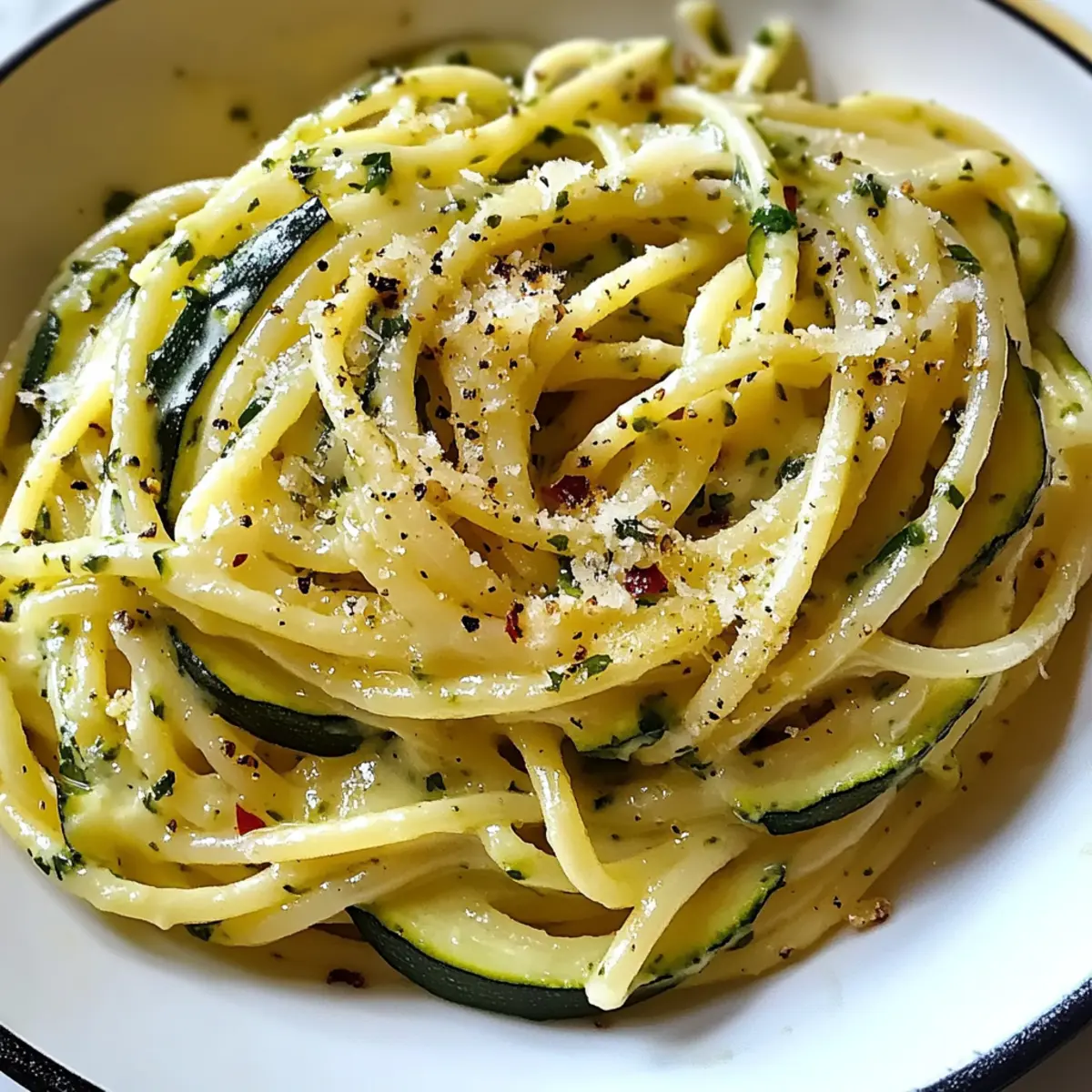 Zucchini-Butter-Pasta