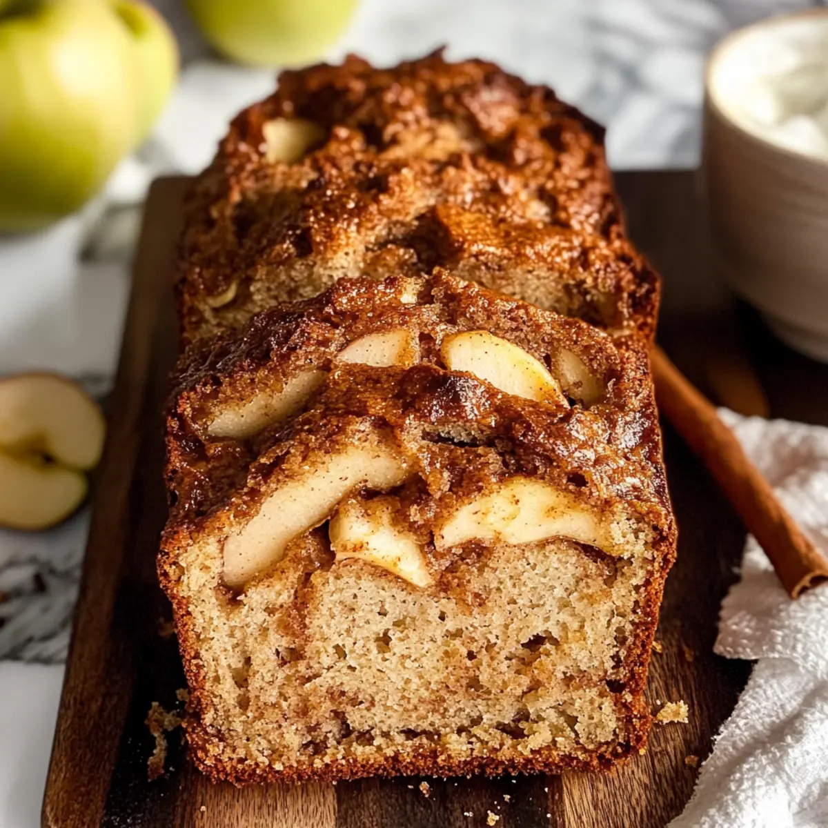 Zimt Apfel Brot