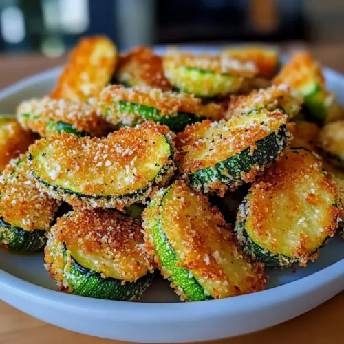 Knusprige Zucchini-Bites