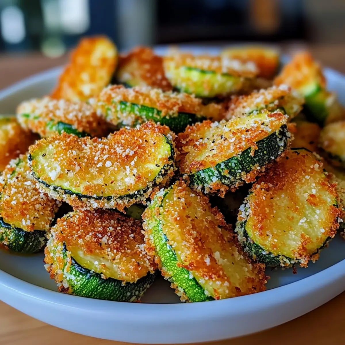 Knusprige Zucchini-Bites