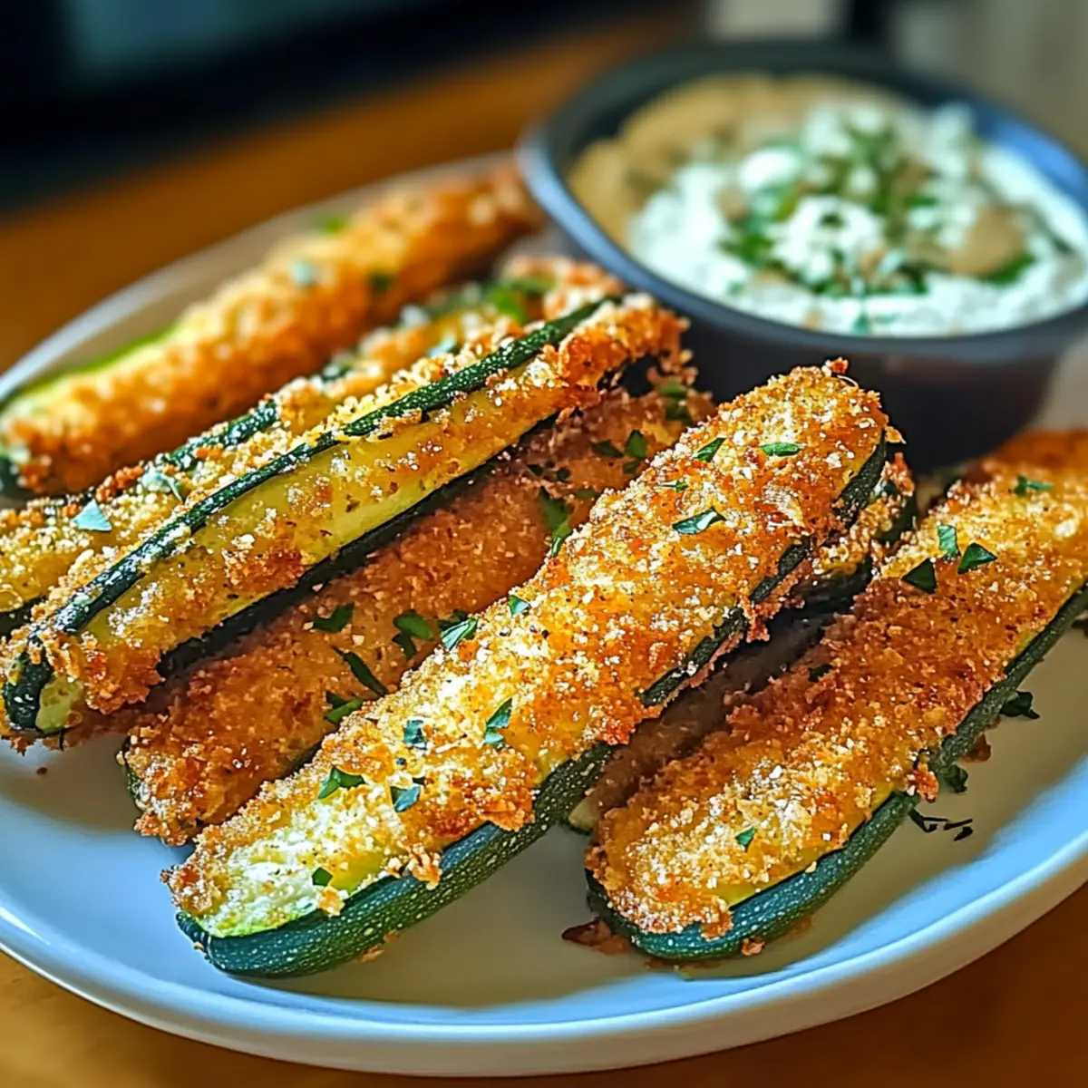 Knusprige Zucchini-Wunder