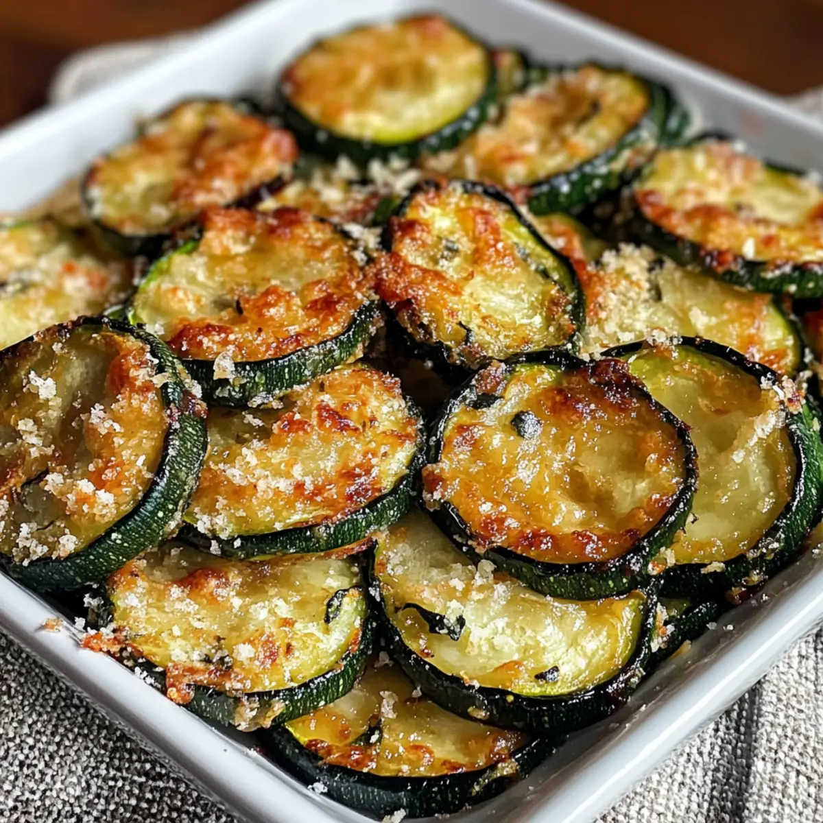 Geröstete Zucchini